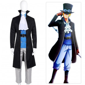 Anime One Piece Sabo Cosplay Outfit 