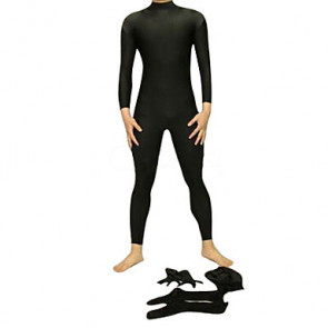 Black Unisex Spandex Lycra Catsuits