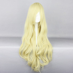 Blonde 80cm Princess Lolita Curly Cosplay Wig