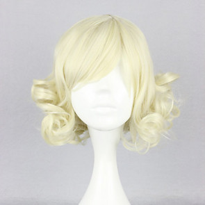 Blonde Curly Bob Sweet Lolita Cosplay Wig