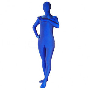 Blue Unisex Original Spandex Zentai Suit