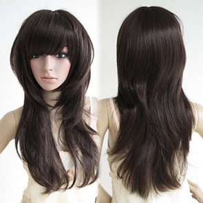 Brown Soft Wave  Doll Lolita Cosplay Wig