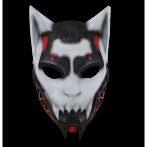 Cyberpunk 2077 White Wolf Cosplay Mask