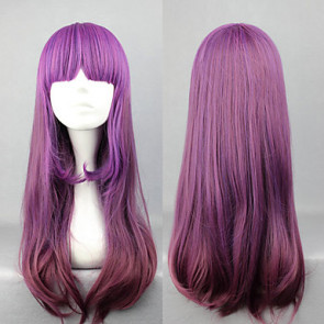 Elegant Gradient Purple 60cm Princess Lolita Cosplay Wig