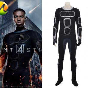 Fantastic Four Human Torch Jonathan Storm Cosplay Costume