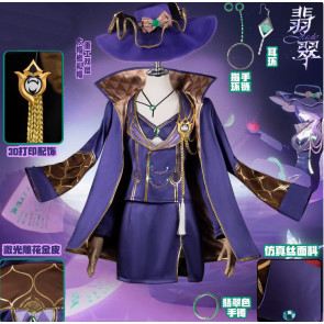 Game Honkai: Star Rail Jade Cosplay Outfit