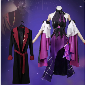 Game Honkai: Star Rail Kafka Cosplay Outfit 