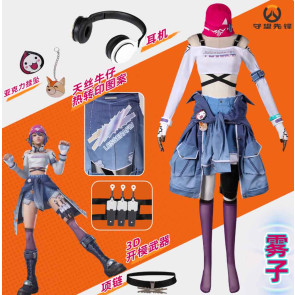 Game Overwatch 2 Kamori Kiriko Cosplay Costume