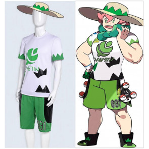 Game Pokémon Sword and Shield Milo Cosplay Shirt