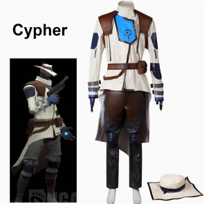 Game Valorant Cypher Cosplay Outfit 