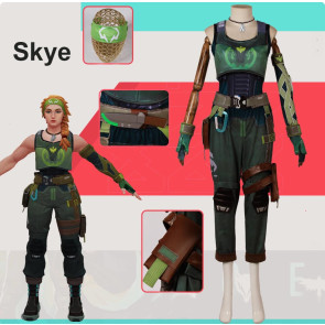 Game Valorant Skye Cosplay Outfit 
