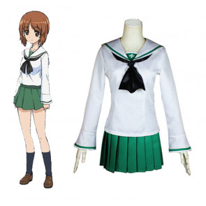 Details about   Anime Girls und Panzer Maho Nishizumi Cosplay Costume Uniform Dress Custom Made# 