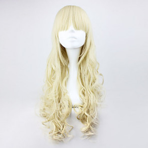 Golden Double Ponytail 70cm SweetLolita Curly Wig