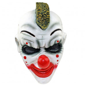 GRP Mask Heavy Metal Band Slipknot Clown Mask Percussion Shawn Crahan Cosplay Mask Glass Fiber Reinforced Plastics Mask