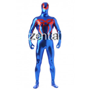 Spiderman Full Boday Shiny Metallic Cosplay Zentai Suit 