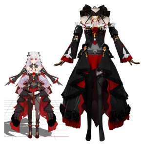 Game Honkai Impact 3 Theresa Apocalypse Cosplay Skirt Outfit