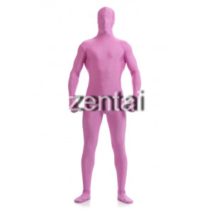 Man's Full Body Purple Color Spandex Lycra Zentai