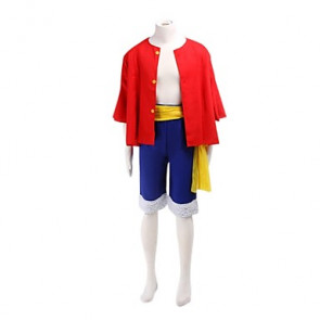 One Piece Monkey D·Luffy Two Years Later Cosplay Costume