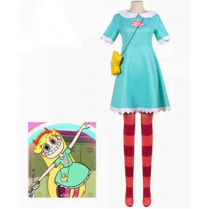 Star vs. the Forces of Evil Cosplay Skirt + Bag + Stockings