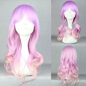 Sweet Candy Purple Mixed Color PrincessLolita Wave Wig