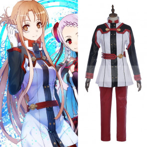 Anime Sword Art Online Cosplay Costume Yuuki Asuna Costume ソードアート.オンライン ゆうき あすな Cos