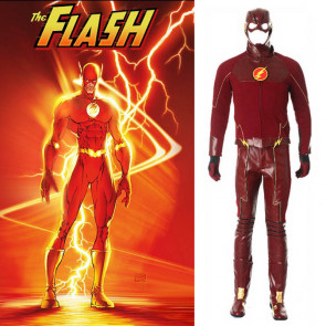 The Flash Cosplay Costume Flashman Outfit 