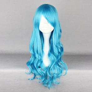 Turquoise Blue 70cm Classic Lolita Curly Cosplay Wig