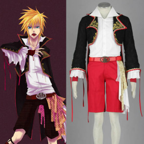 Vocaloid Family Sandplay Kagamine Len Cosplay Costume