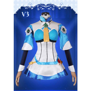Vsinger Luo Tianyi V3 Formula Suit Cosplay Costume