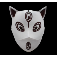 Anime Naruto Uzumaki Menma(Kamen no Otoko) Cosplay Resin Mask