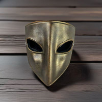 Handcrafted Punk Cosplay Resin Mask 