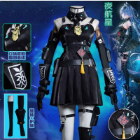 Vsinger Luo Tianyi White Night Voyager Cosplay Costume