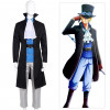Anime One Piece Sabo Cosplay Outfit