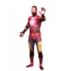 Halloween Ironman Full Body Red Spandex Lycra Zentai Suit 