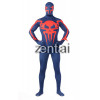 Halloween Spiderman Full Body Blue and Red Zentai Suit