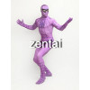 Halloween Spiderman Purple Full Body Cosplay Zentai Suit