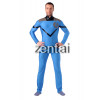 Halloween Super Hero Fantastic Four Full Body Spandex Lycra Zentai Suit