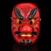 Japan Play Celestial Dog Mask With Big Nose for Collection and Halloween