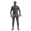 Man's Full Body Dark Gray Color Spandex Lycra Zentai