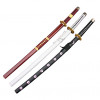 One Piece Cosplay Roronoa Zoro New Santoryu s(Sandai Kitetsu/Wado Ichimonji/Shusui) Wood Cosplay Sword