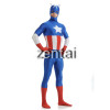 The Avengers Full Body Captain America Spandex Lycra Zentai Suit 