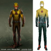 The Flash Cosplay Reverse Flash Cosplay Leather Clothing Costume