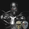 The Terminator Movie T-800 Robot Cosplay Mask Resin Halloween Horror Mask