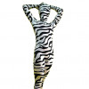 Zebra Pattern Unisex Spandex Lycra Zentai Suit