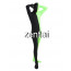 Full Body Black And Green Mixed Colors Spandex Lycra Zentai