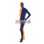 Full Body Yellow And Royal Blue Mixed Colors Spandex Lycra Zentai