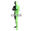 Full Body Black And Green Mixed Colors Spandex Lycra Zentai