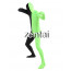 Full Body Black And Green Mixed Colors Spandex Lycra Zentai
