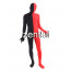 Full Body Black And Red Mixed Colors Spandex Lycra Zentai