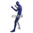 Full Body Gray And Royal Blue Mixed Colors Spandex Lycra Zentai